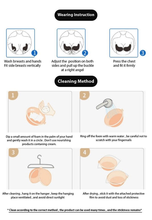 INVISIBLE SILICON BRA WITHOUT STRAP 2026