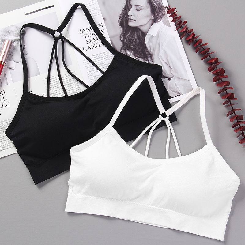 New Seamless Sling Beauty Back Bra Underwear Sports Underwear Sports Bra Tube Top Yoga Vest
