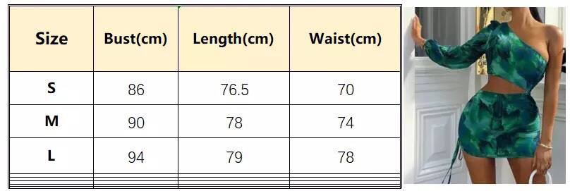 2022 Summer Women Tie Dye Print One Shoulder Dresses