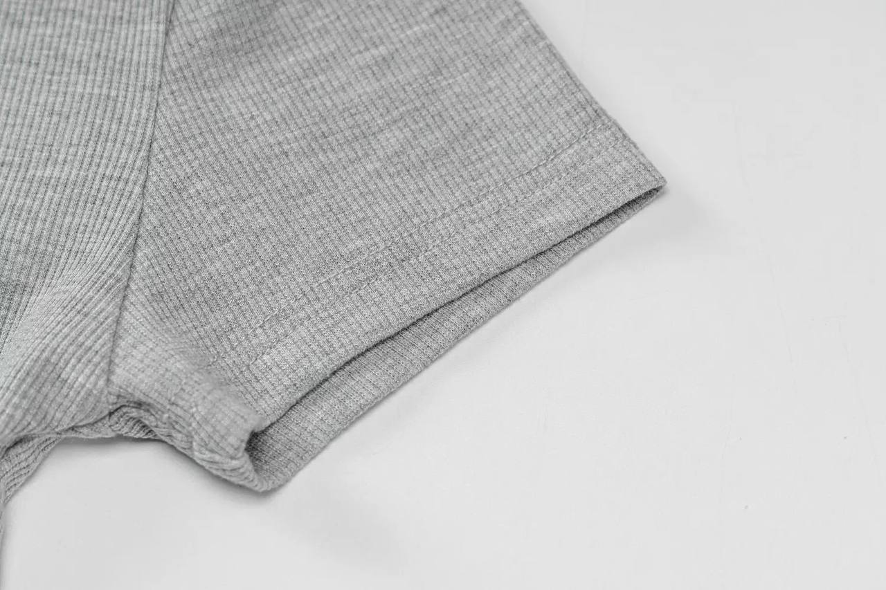 New Short Sleeve Slit Sexy Mini Dress Summer Women Fashion Street Wear Outfit