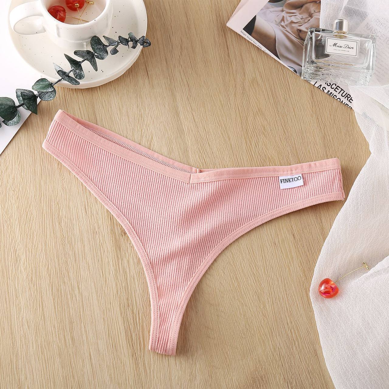 Women Cotton G-String Thongs Panties Strings Underwear