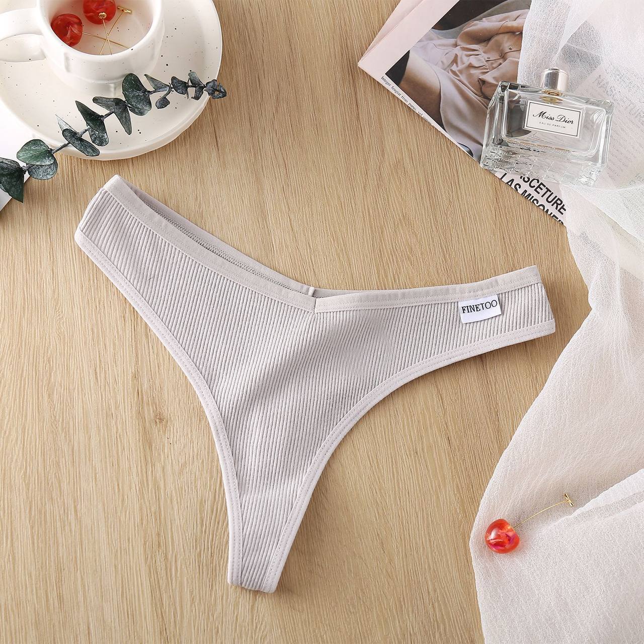 Women Cotton G-String Thongs Panties Strings Underwear