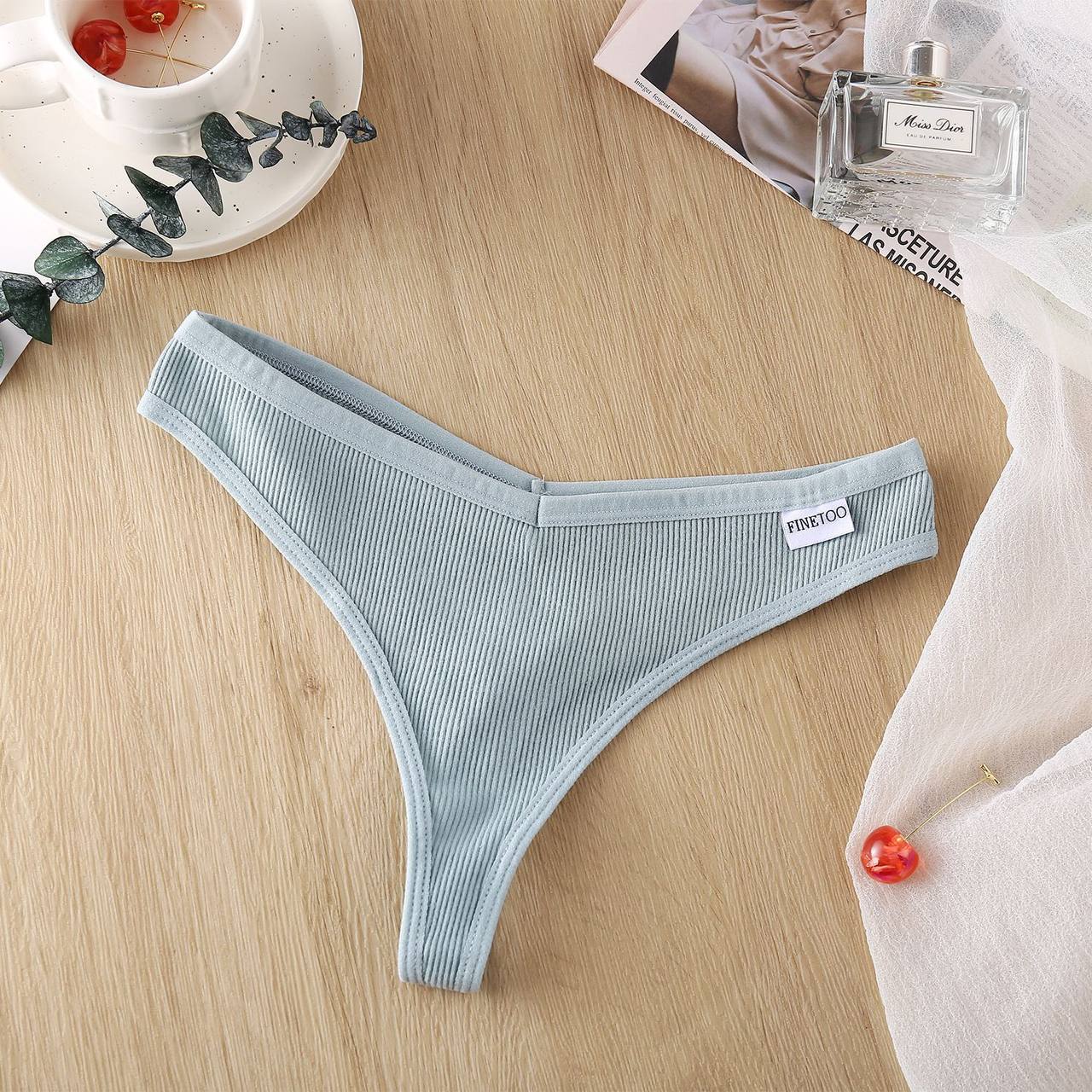 Women Cotton G-String Thongs Panties Strings Underwear