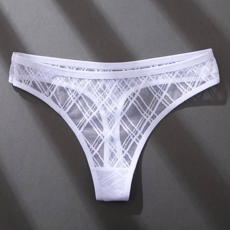 Sexy Floral Transparent Women Thongs G-String Lingerie Lace Panties