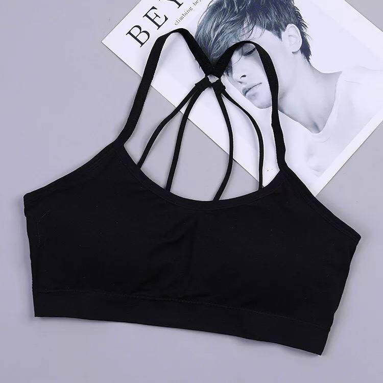 New Seamless Sling Beauty Back Bra Underwear Sports Underwear Sports Bra Tube Top Yoga Vest