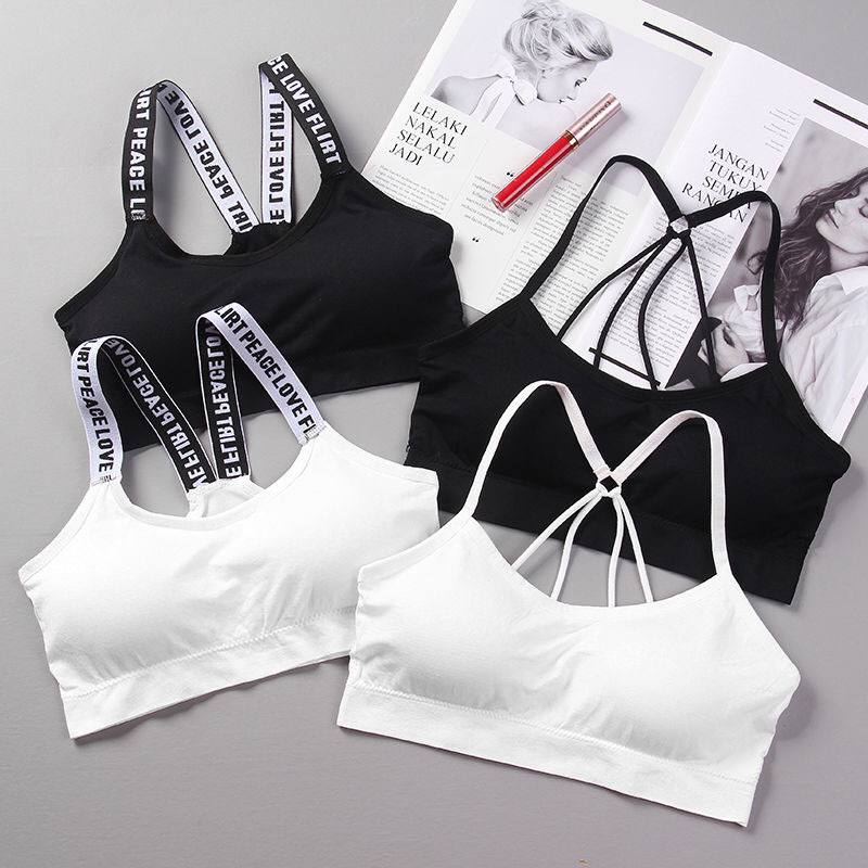 New Seamless Sling Beauty Back Bra Underwear Sports Underwear Sports Bra Tube Top Yoga Vest