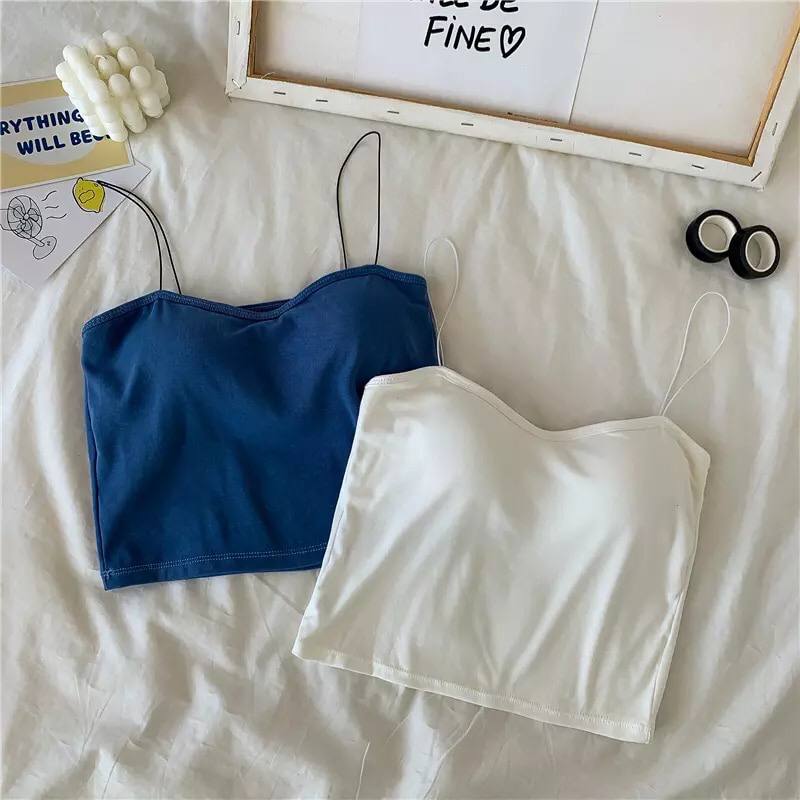 The Camisole Jacket For Women Can Be Worm Inside And Outside With Chest Pads, Waist Shirts And Tank Tops