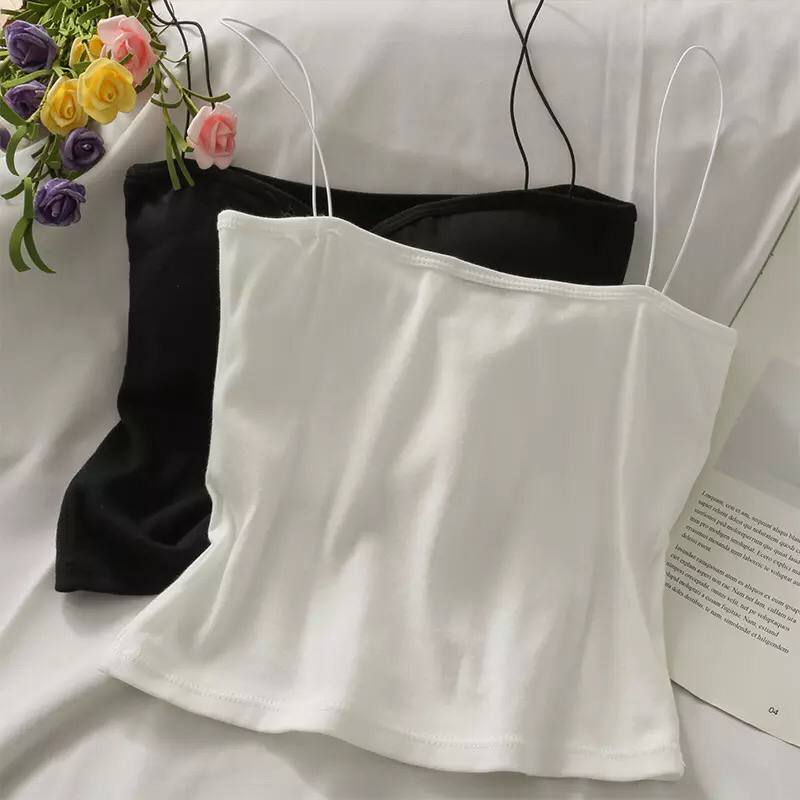 The Camisole Jacket For Women Can Be Worm Inside And Outside With Chest Pads, Waist Shirts And Tank Tops