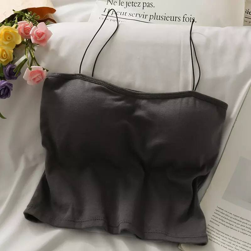 The Camisole Jacket For Women Can Be Worm Inside And Outside With Chest Pads, Waist Shirts And Tank Tops