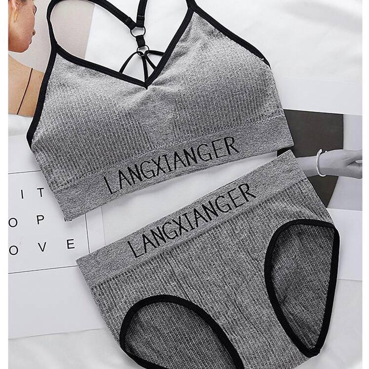 Seamless Japanese Girl Bra And Brief Sets Sexy Lady's Sports Underwear Sets