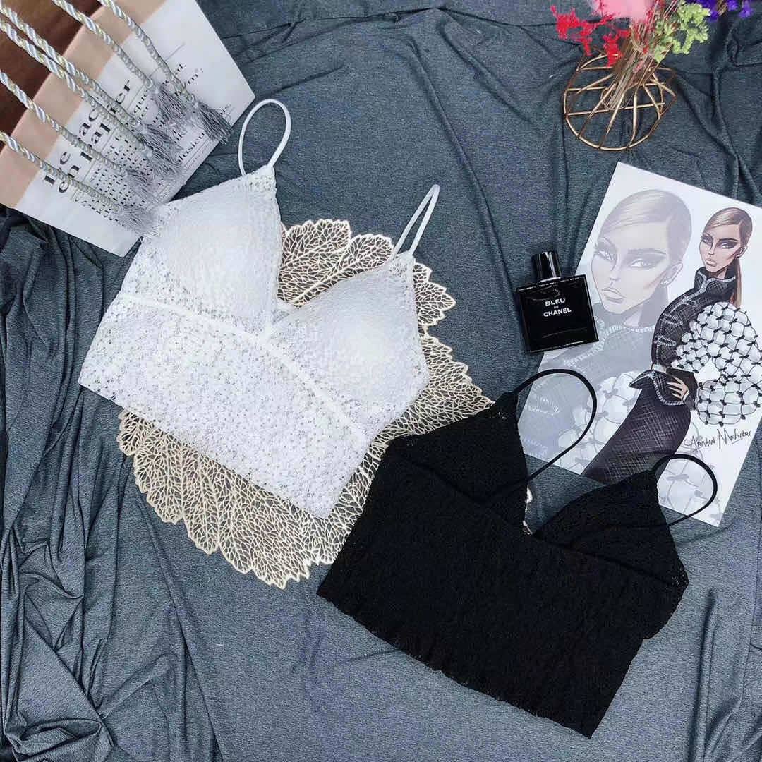 French Niche Lace Vest Women Wear Small Suspenders Inside And Outside Wear A Trendy Bottoming Shirt Top