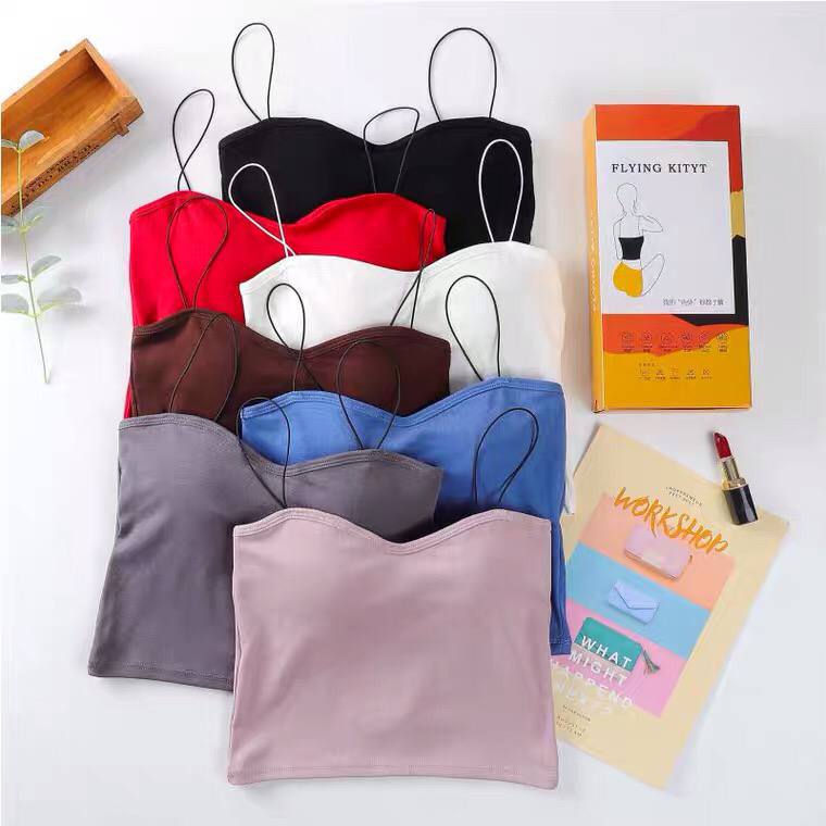 The Camisole Jacket For Women Can Be Worm Inside And Outside With Chest Pads, Waist Shirts And Tank Tops