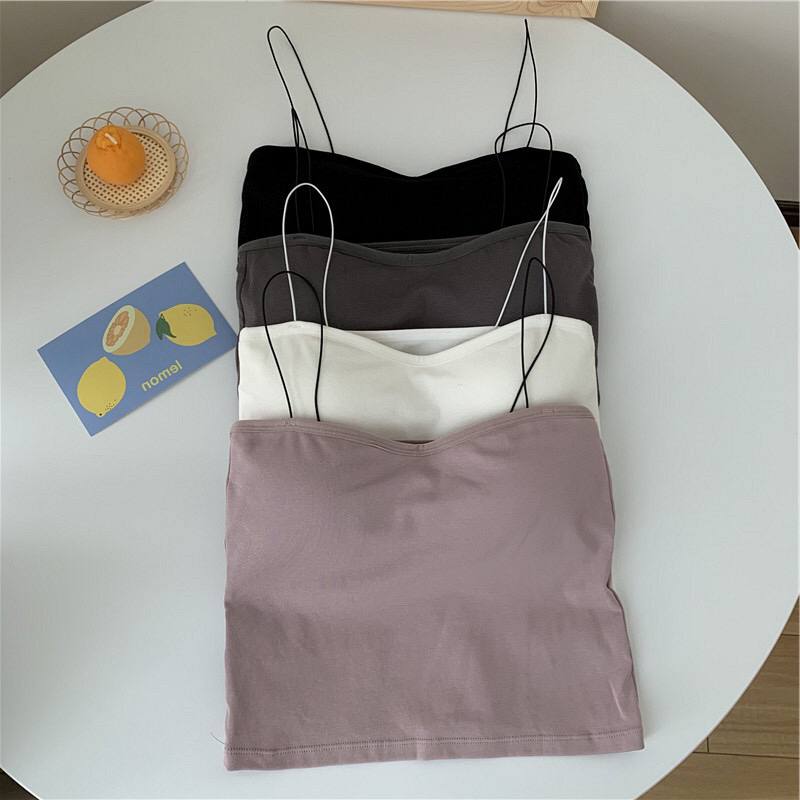 The Camisole Jacket For Women Can Be Worm Inside And Outside With Chest Pads, Waist Shirts And Tank Tops