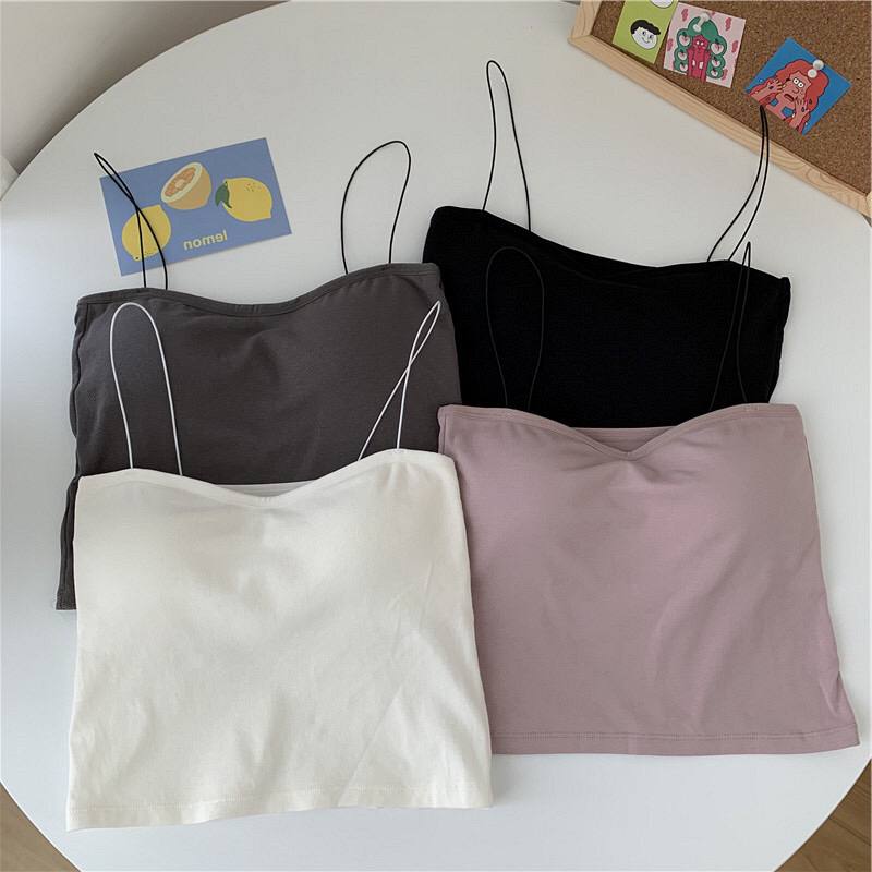 The Camisole Jacket For Women Can Be Worm Inside And Outside With Chest Pads, Waist Shirts And Tank Tops