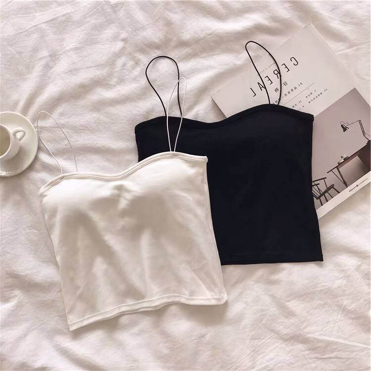 The Camisole Jacket For Women Can Be Worm Inside And Outside With Chest Pads, Waist Shirts And Tank Tops