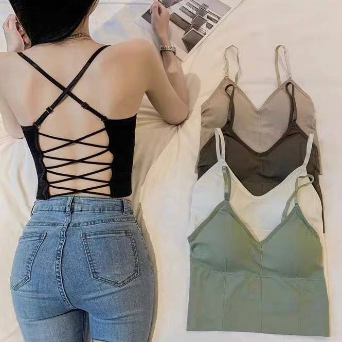 2021 New Summer, Thin Section, Chest Pad, Female And Inside Underwear Sports Bra