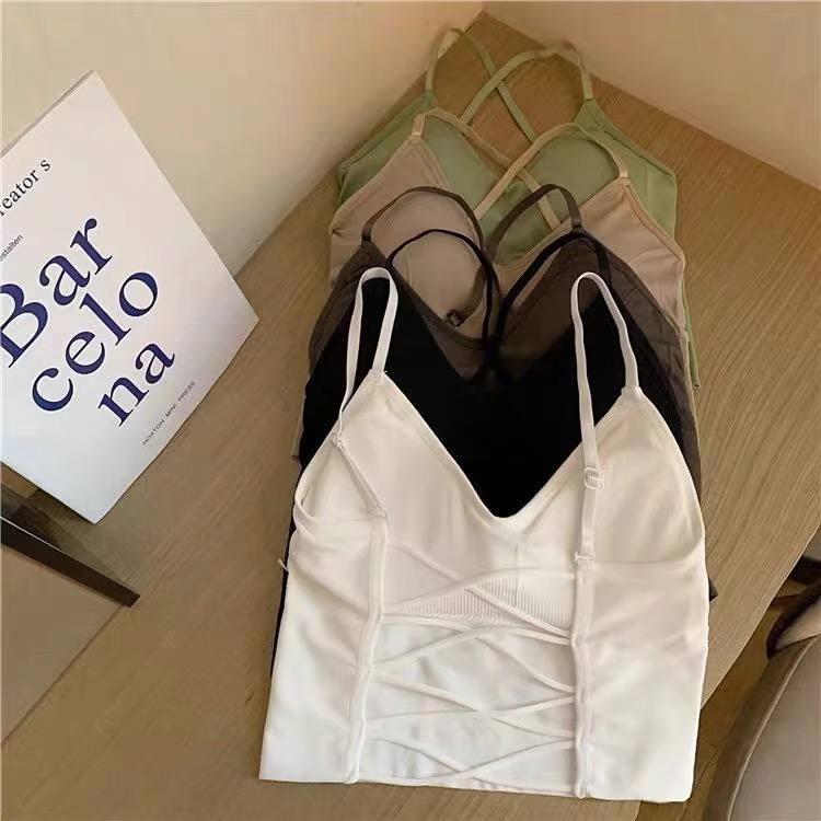 2021 New Summer, Thin Section, Chest Pad, Female And Inside Underwear Sports Bra
