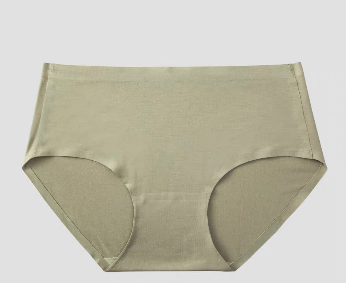 Women's Underwear Cotton Antibacterial Mid-Waist Girls Underwear Graphene Breathable Briefs