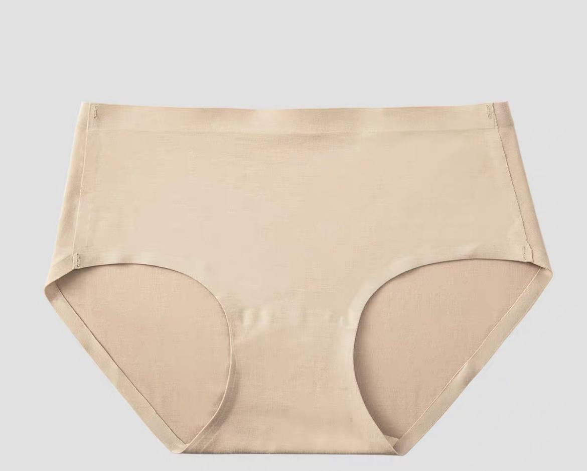 Women's Underwear Cotton Antibacterial Mid-Waist Girls Underwear Graphene Breathable Briefs