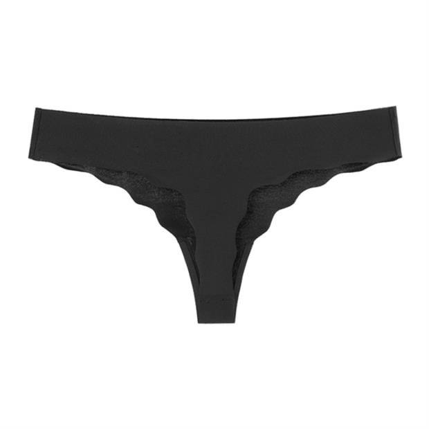Women Underwear Seamless Sexy Thongs Underwear Ice Silk Comfy G-String Panties