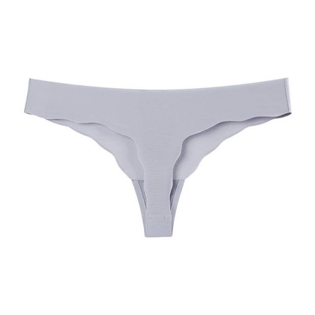 Women Underwear Seamless Sexy Thongs Underwear Ice Silk Comfy G-String Panties