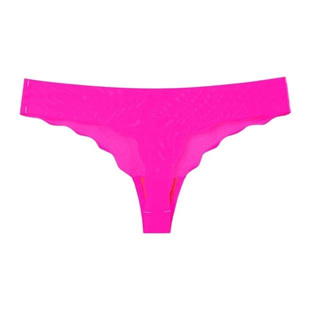 Women Underwear Seamless Sexy Thongs Underwear Ice Silk Comfy G-String Panties