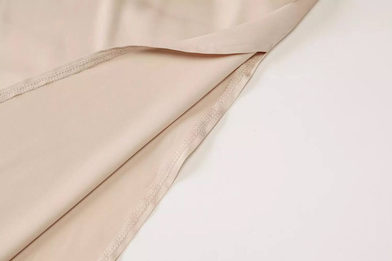 Women Summer Sexy Satin Silk Spilt Dress Elegant V-neck Spaghetti Strap Sleeveless Backless Long Dress Evening Party