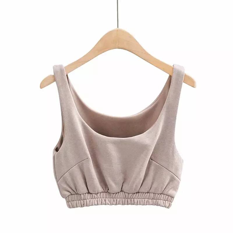 Casual Solid Shorts Sets Ladies Clothes Crop Top 2 Pieces And Drawstring Shorts Matching Sportswear Set Summer Outfits