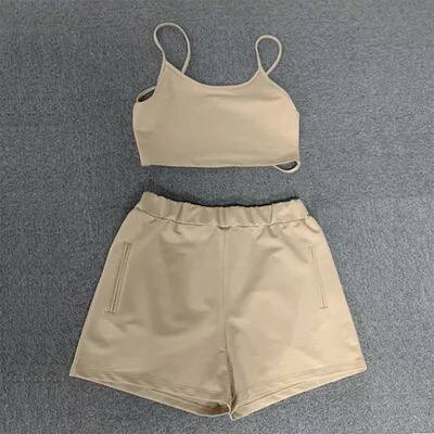 Autumn Women Two Pieces Set Clothing Crop Top Pants Set